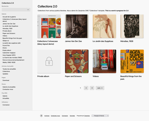 Collections 2.0 — Sidebar view